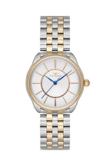 Ferro Analog Silver Round Dial Women's Watch - F21152A-D