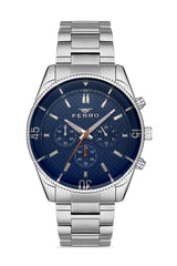Ferro Multifunction Blue Round Dial Men's Watch - FM11920A-A3