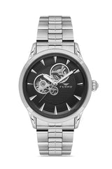 Ferro Sangiovese Analog Black Round Dial Men's Watch - F31457A-A2