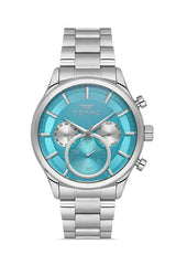 Ferro Capri Blu Multifunction Blue Round Dial Men's Watch - FM11309A-A15