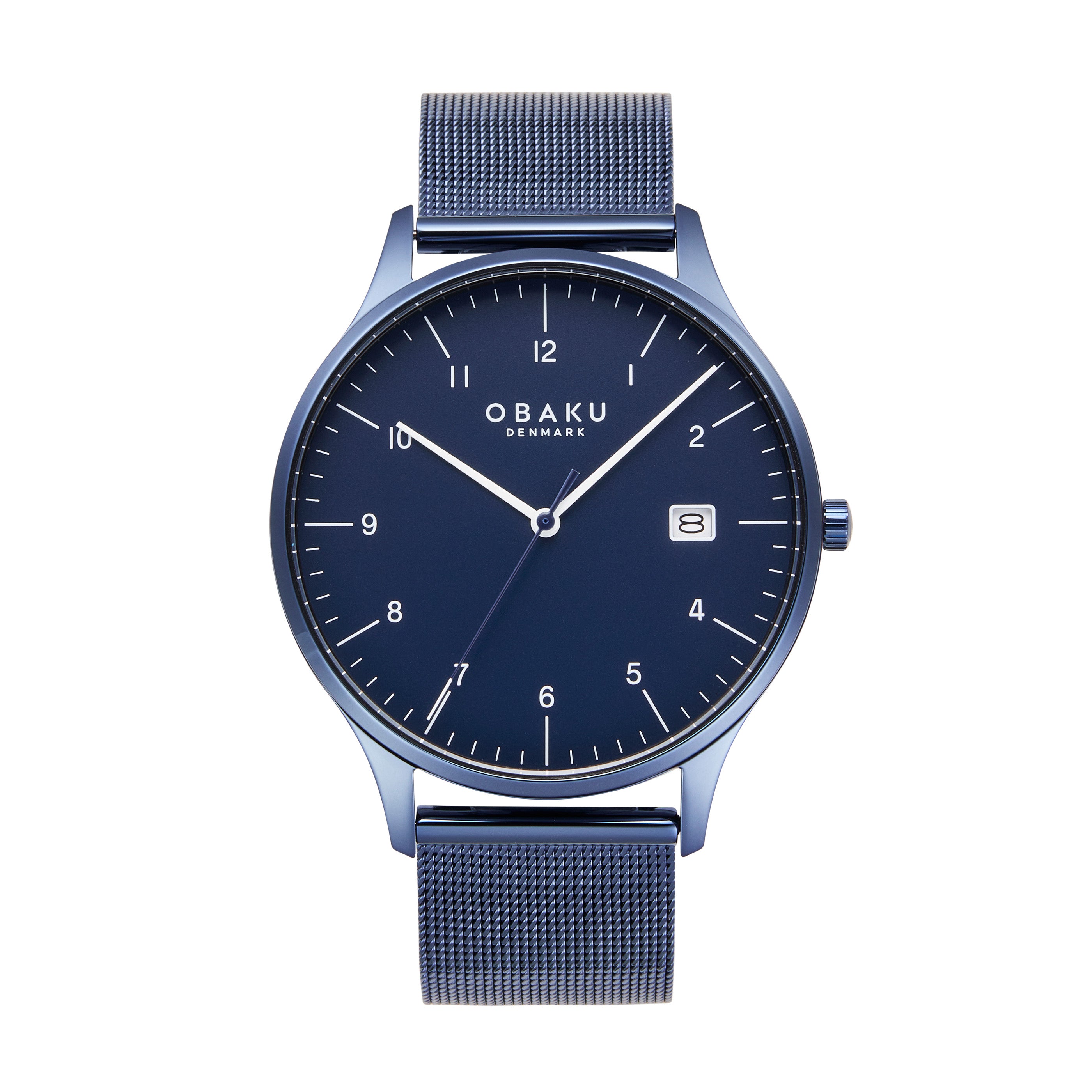 Obaku CHIA MARINE Analog Blue Round Dial Men's Watch - V298GDLLML