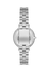Ferro Analog Silver Round Dial Women's Watch - F21099A-A