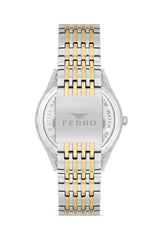 Ferro Dolce Vita Analog Green Round Dial Men's Watch - FM31440A-D6