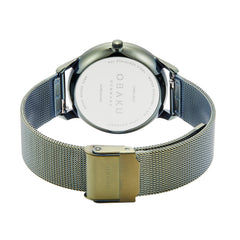 Obaku CHIA LILLE LEAF Analog Green Round Dial Women's Watch - V298LDEEME