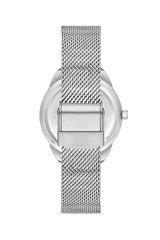 Ferro Analog Silver Round Dial Women's Watch - F21073C-A