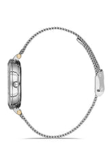 Ferro Analog Silver Round Dial Women's Watch - F21926C-D