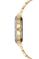 Ferro Analog Silver Round Dial Women's Watch - F21079A-B