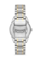 Ferro Roma Eterna Analog Silver Round Dial Men's Watch - FM40106A-D