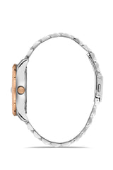 Ferro Cortese Analog Silver Round Dial Men's Watch - F11288A-E