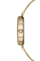 Ferro Analog Silver Round Dial Women's Watch - F21155C-B