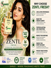 Shriex ZENTL Fresh Hydrating Hair Perfume Alcohol Free with Rosemary Oil Inspired By CĂĹVĬŃ ĶĹĔIŃ ĆĶ 1