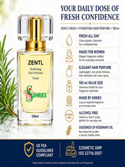 Shriex ZENTL Fresh Hydrating Hair Perfume Alcohol Free with Rosemary Oil Inspired By CĂĹVĬŃ ĶĹĔIŃ ĆĶ 1