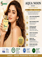 Shriex AQUA NOON Eau De Parfum Unisex Fragrance  – Inspired By ĹǑŨĬS VŨĬŤŤOŃ ǞFŤĔFŃOOŃ SWĬM - 100 ml