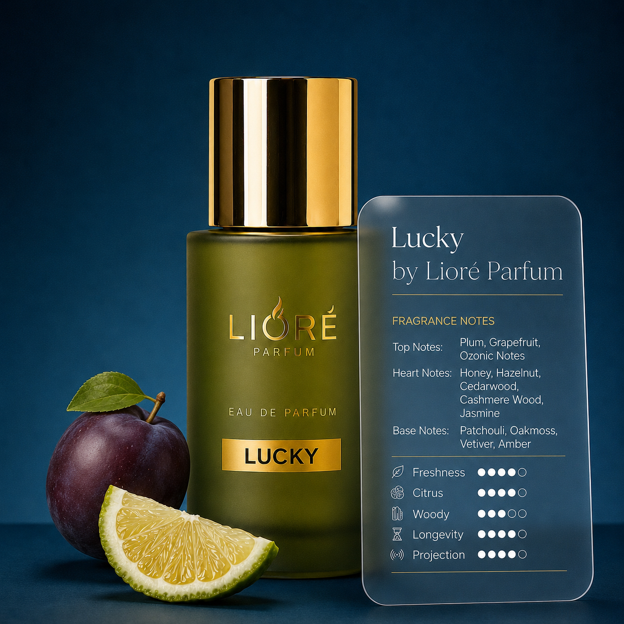 LIORE PARFUM LUCKY Long Lasting Eau De Parfum|60 ml
