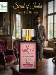 Shriex Mandarin Men Luxury Long-Lasting Perfume Inspired By JƤǦ ǓĹŤRA MALE