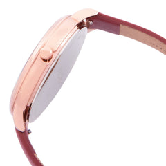 OUI & ME Grande Fleurette Analogue Black Round Dial Women's Watch- ME010086