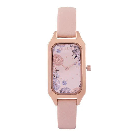 OUI & ME Finette Analogue Rose Gold Rectangle Dial Women's Watch- ME010120 