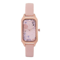 OUI & ME Finette Analogue Rose Gold Rectangle Dial Women's Watch- ME010120