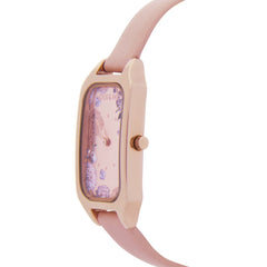 OUI & ME Finette Analogue Rose Gold Rectangle Dial Women's Watch- ME010120