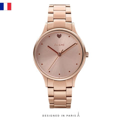 OUI & ME Petite Bichette Analogue Rose Gold Round Dial Women's Watch- ME010156
