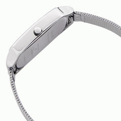 OUI & ME Finette Analogue Silver Rectangle Dial Women's Watch- ME010165
