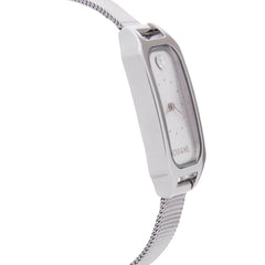 OUI & ME Finette Analogue Silver Rectangle Dial Women's Watch- ME010165