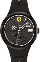 Scuderia Ferrari Fxx Multifunction Black Round Dial Men's Watch - 830472