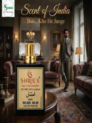 Shriex Rude Oud Men Luxury Long-Lasting Perfume Inspired By LǞŤŤǞFǞ’s ǞMĔĔŘ ǞĹ OUDH