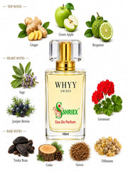 Shriex WHYY Eau De Parfum Unisex Fragrance  – Inspired By ŸSĹ Ÿ - 100 ml