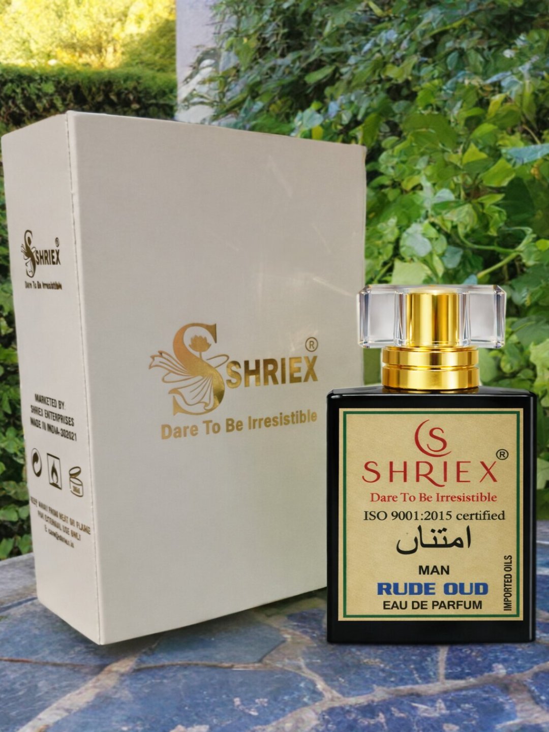 Shriex Rude Oud Men Luxury Long-Lasting Perfume Inspired By LǞŤŤǞFǞ’s ǞMĔĔŘ ǞĹ OUDH