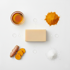 KHEONI  100% Natural Turmeric Soap - 100 gm