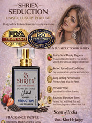 Shriex Seduction Unisex Luxury Long-Lasting Perfume Inspired By BĂŤH & BǑĎŸ MĂĎ ĂBǑŨŤ ŸǑŨ