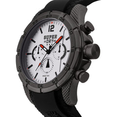 Superdry Adventurer Multifunction White Round Dial Men's Watch- SYG257B