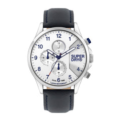 Superdry HOXTON Multifunction Grey Round Dial Men's Watch- SYG282UW