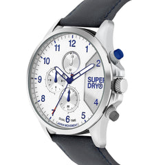 Superdry HOXTON Multifunction Grey Round Dial Men's Watch- SYG282UW