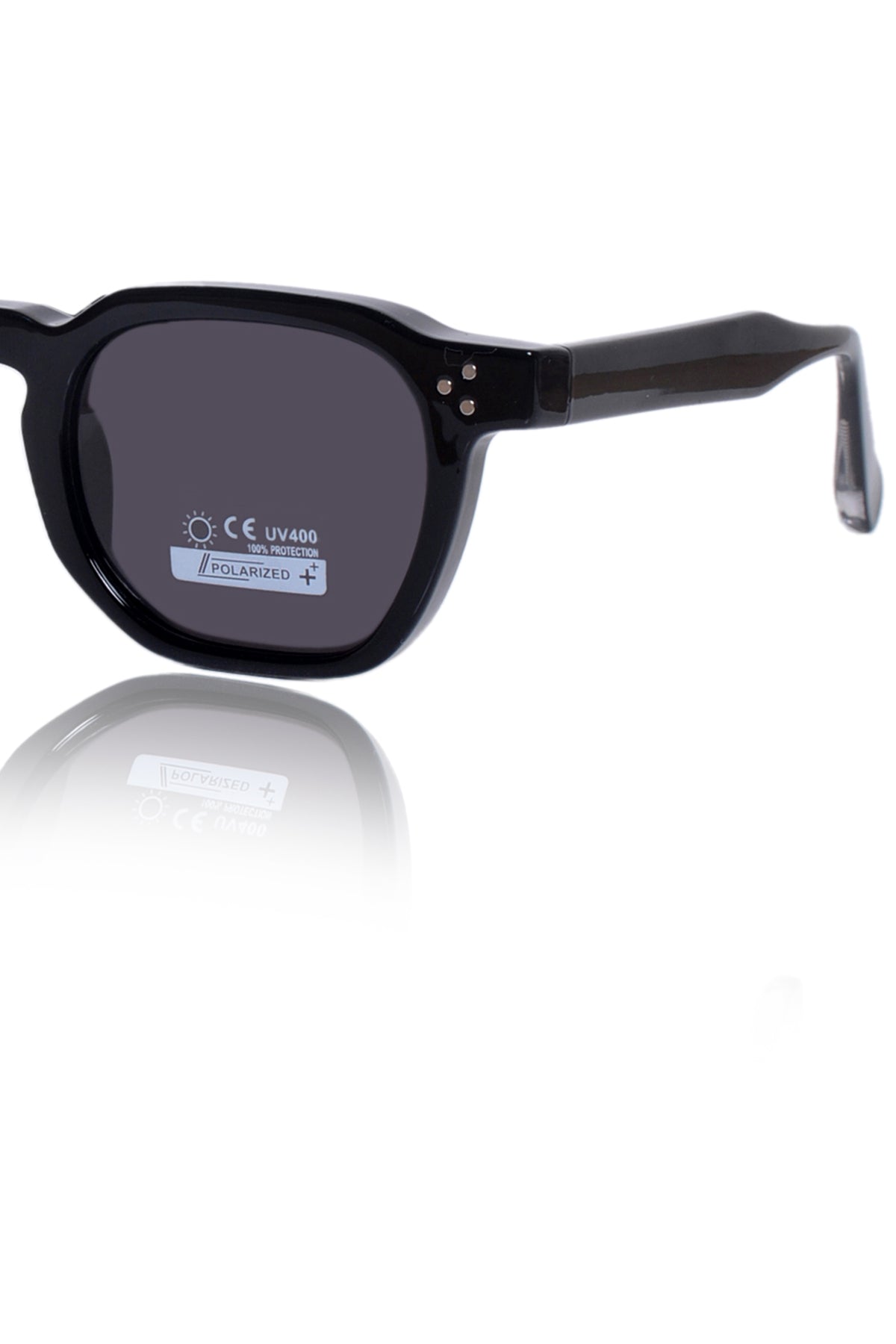 Jodykoes Legacy Hexagonal Sunglasses – UV400 Polarized - JK-SG-66502-BLACK