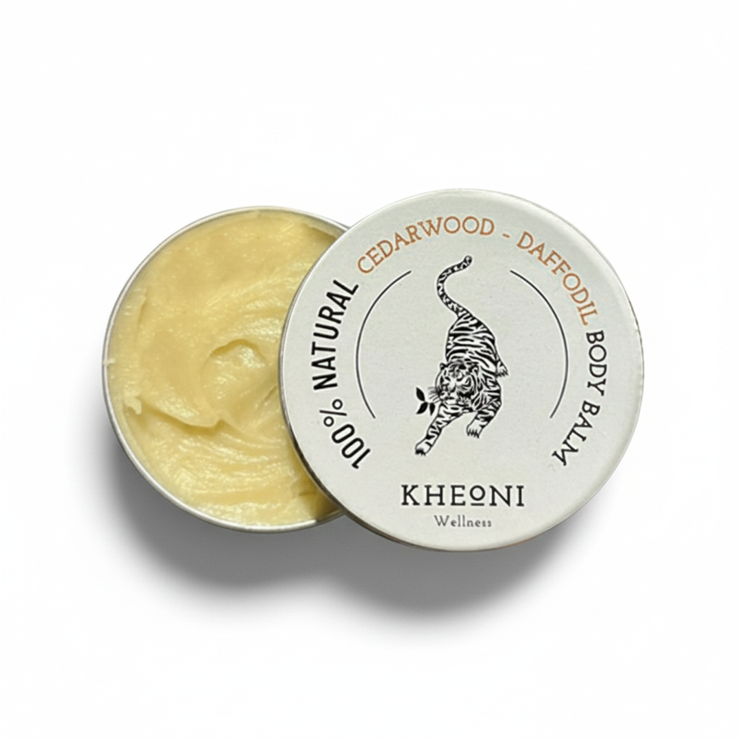 KHEONI  Natural Deodorant Balm - Cedarwood & Daffodil - 30 gm