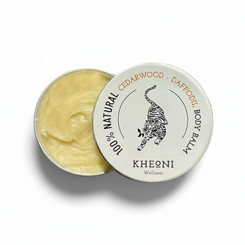 KHEONI  Natural Deodorant Balm - Cedarwood & Daffodil - 30 gm