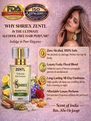 Shriex ZENTL Fresh Hydrating Hair Perfume Alcohol Free with Rosemary Oil Inspired By CĂĹVĬŃ ĶĹĔIŃ ĆĶ 1