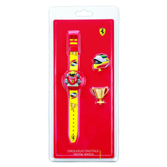 SCUDERIA FERRARI YOUNG COLLECTION Digital Grey Round Dial Kid's Watch- 0810001
