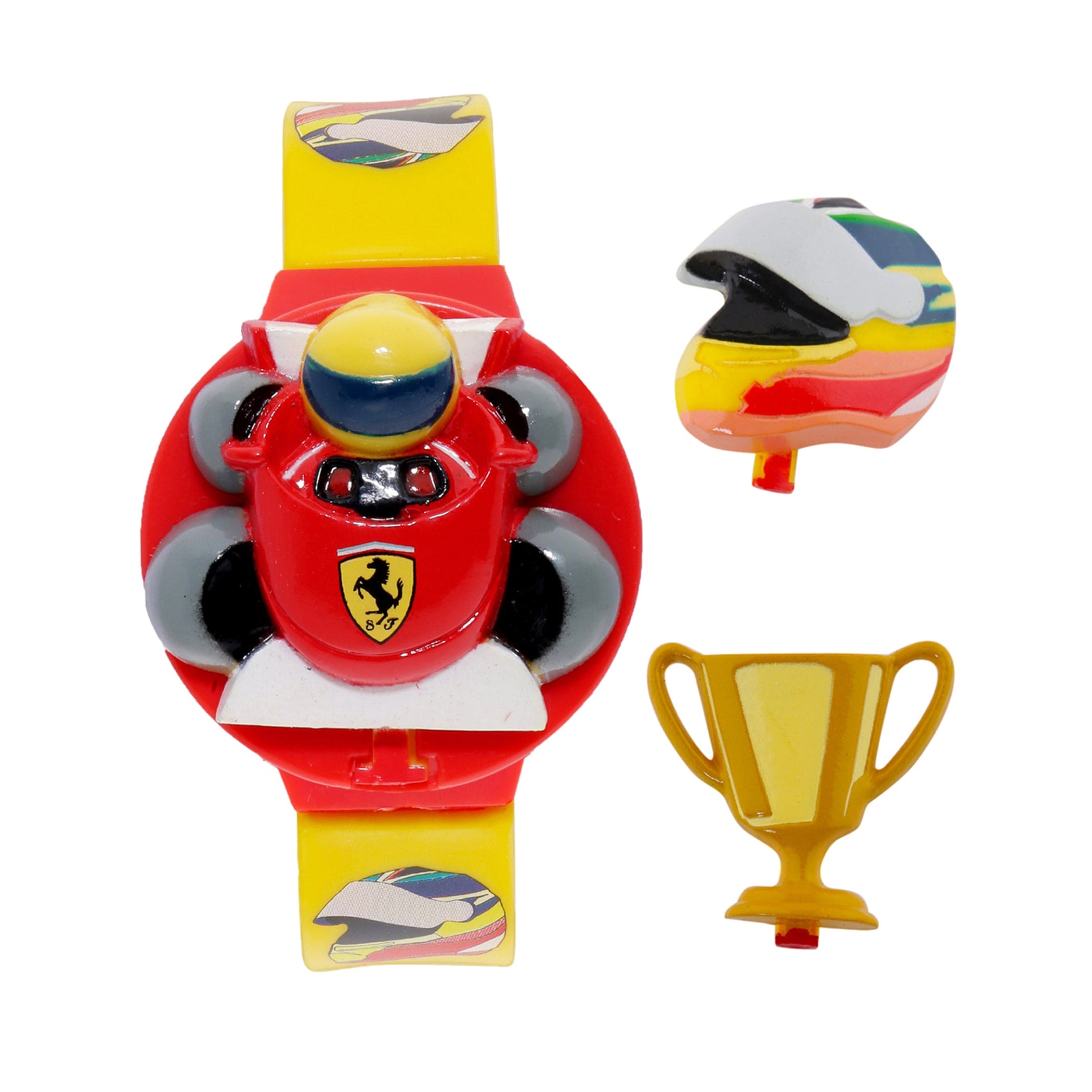 SCUDERIA FERRARI YOUNG COLLECTION Digital Grey Round Dial Kid's Watch- 0810001