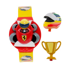 SCUDERIA FERRARI YOUNG COLLECTION Digital Grey Round Dial Kid's Watch- 0810001