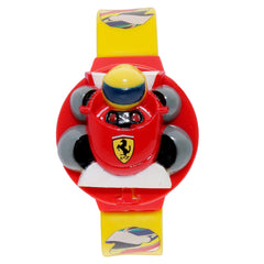 SCUDERIA FERRARI YOUNG COLLECTION Digital Grey Round Dial Kid's Watch- 0810001