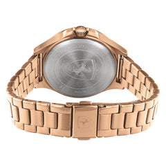 SCUDERIA FERRARI PILOTA Quartz Carnation Gold Round Dial Women's Watch- 0820029