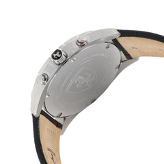 SCUDERIA FERRARI D 50 Chronograph Black Round Dial Men's Watch- 0830177