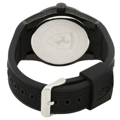 SCUDERIA FERRARI REDREV Quartz Black Round Dial Men's Watch- 0830245