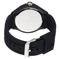 SCUDERIA FERRARI LAP TIME Quartz White Round Dial Men's Watch- 0830289