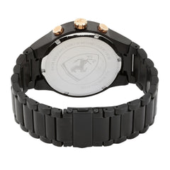 SCUDERIA FERRARI REDREV EVO Chronograph Black Round Dial Men's Watch- 0830305