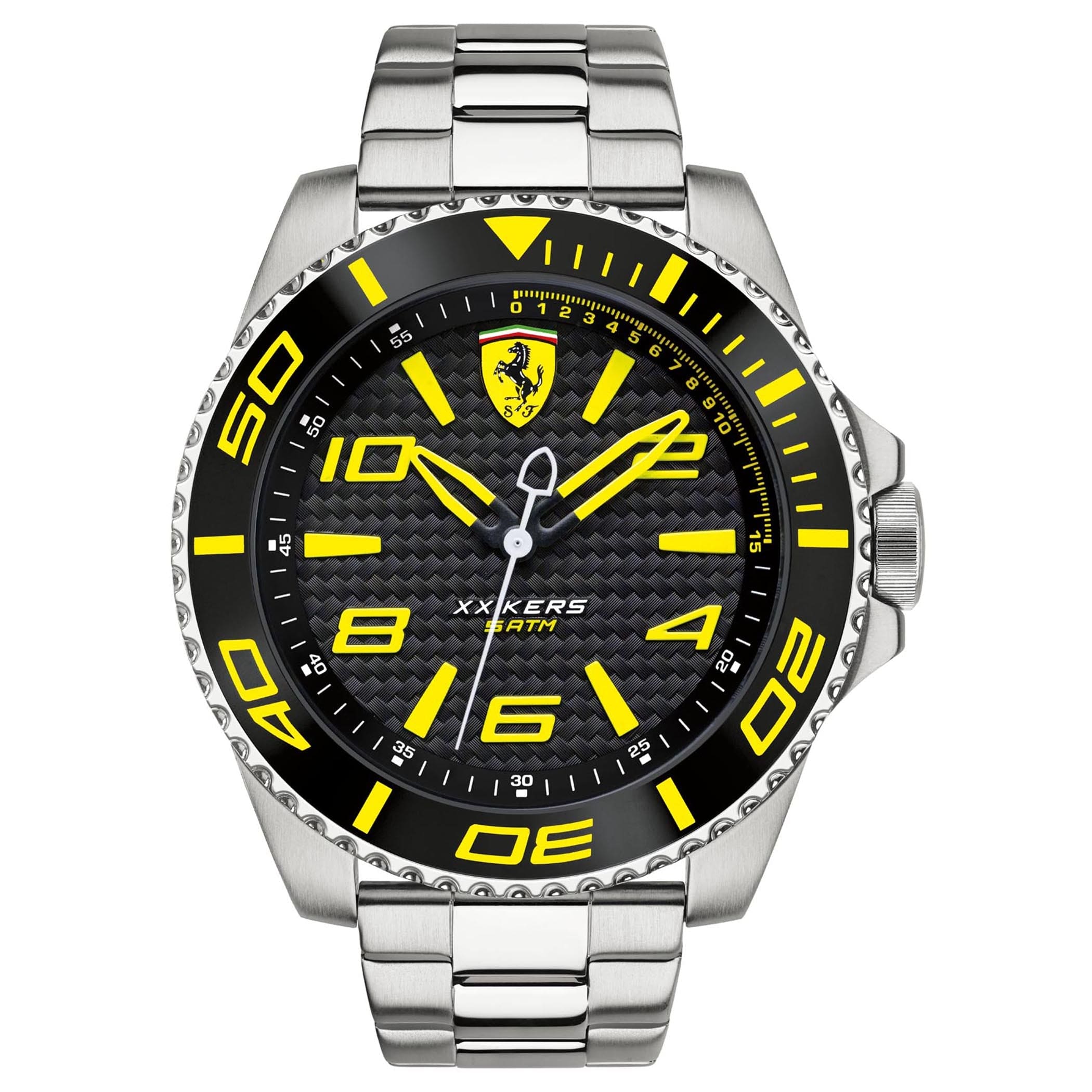 SCUDERIA FERRARI XX KERS Analog Black Round Dial Men's Watch - 0830330