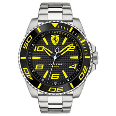 SCUDERIA FERRARI XX KERS Analog Black Round Dial Men's Watch - 0830330